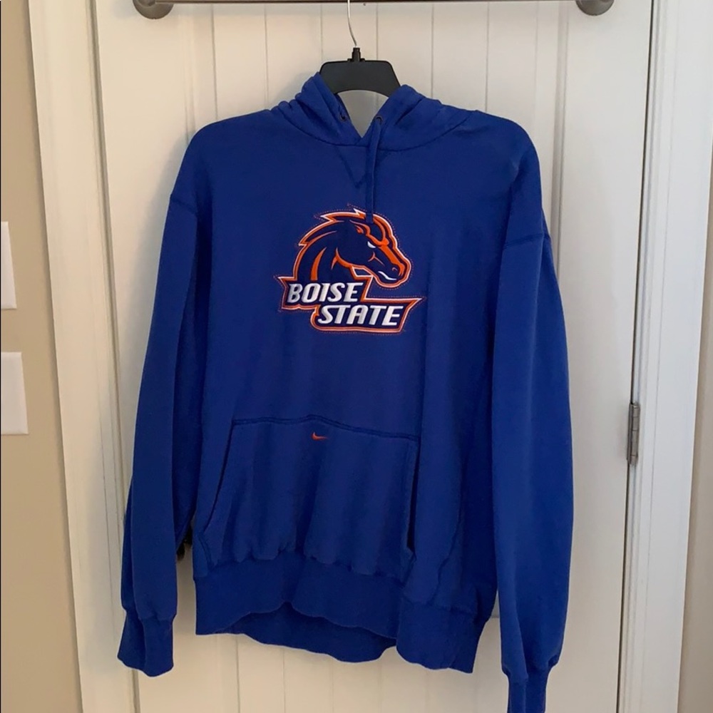 Nike XXL Boise State hoodie w/embroidered logo